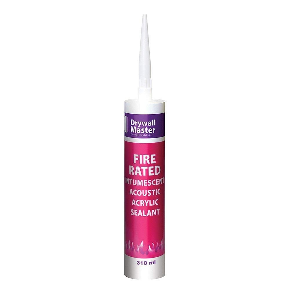Drywall Master Fire Rated Intumescent Acoustic Sealant DM310FR White